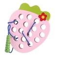 thumbnail image 4 of Juguete De , Juego De Enhebrado De Frutas Y Gusanos, Rompecabezas De Viaje Para Educación Temprana Para El Desarrollo De Los Niños, 4 of 8