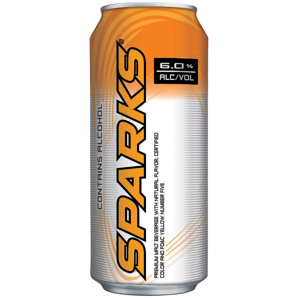 Sparks Premium Malt Beverage, 4 Pack, 16 fl. oz. Cans, 4.5 ABV