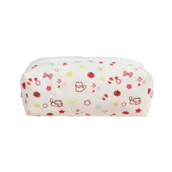 Back to School Supplies Under 1 Pencil Case Stylish Durable Versatile Zipper Pencil Case Big Capacity Pencil Pouch for Girls Boys Students #1121