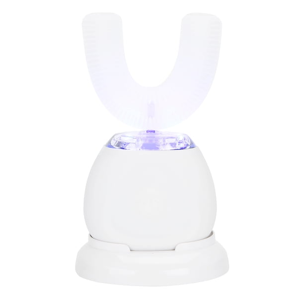 Cepillo de dientes con forma, cepillo de dientes inteligente en forma de U, cepillo de dientes eléctrico ultrasónico, herramienta de cuidado bucal multifuncional