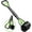 Green, variant on Pooper Scooper for Large Dog and Small Dogs 28" Long Handle Portable Great for Lawns Gravel
