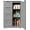 Gray, variant on 33'' Small Kitchen Pantry Storage Cabinet with 4 Drawers 3 Shelves and 1 Door, Noelse Wooden Mini Kitchen Storage Cabinet, Black