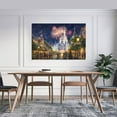 thumbnail image 3 of The Nighttime Splendor of Main Street U.S.A Cinderella Castle Picture Print Canvas Poster Wall Paint Art Posters Decor Modern Home Artworks Gift 24x36inch(60x90cm), 3 of 6