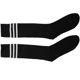 thumbnail image 2 of Old School White Stripe On Black Knee High Sports Tube Sock / Great For Soccer Or Any Sports, Also, 2 of 5