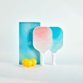 thumbnail image 1 of The Cielo Adventure Pickleball Paddle Set - Blush & Azure, 1 of 17