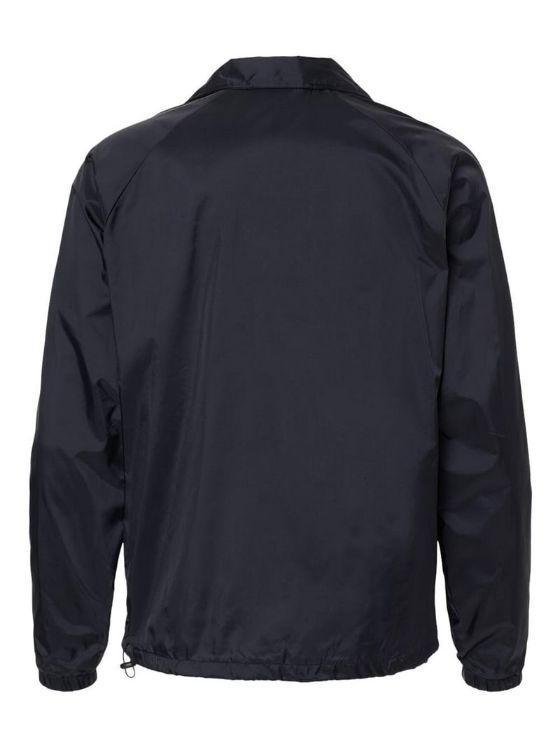 Men's Nylon Coaches Jacket - NAVY - XL - Walmart.com