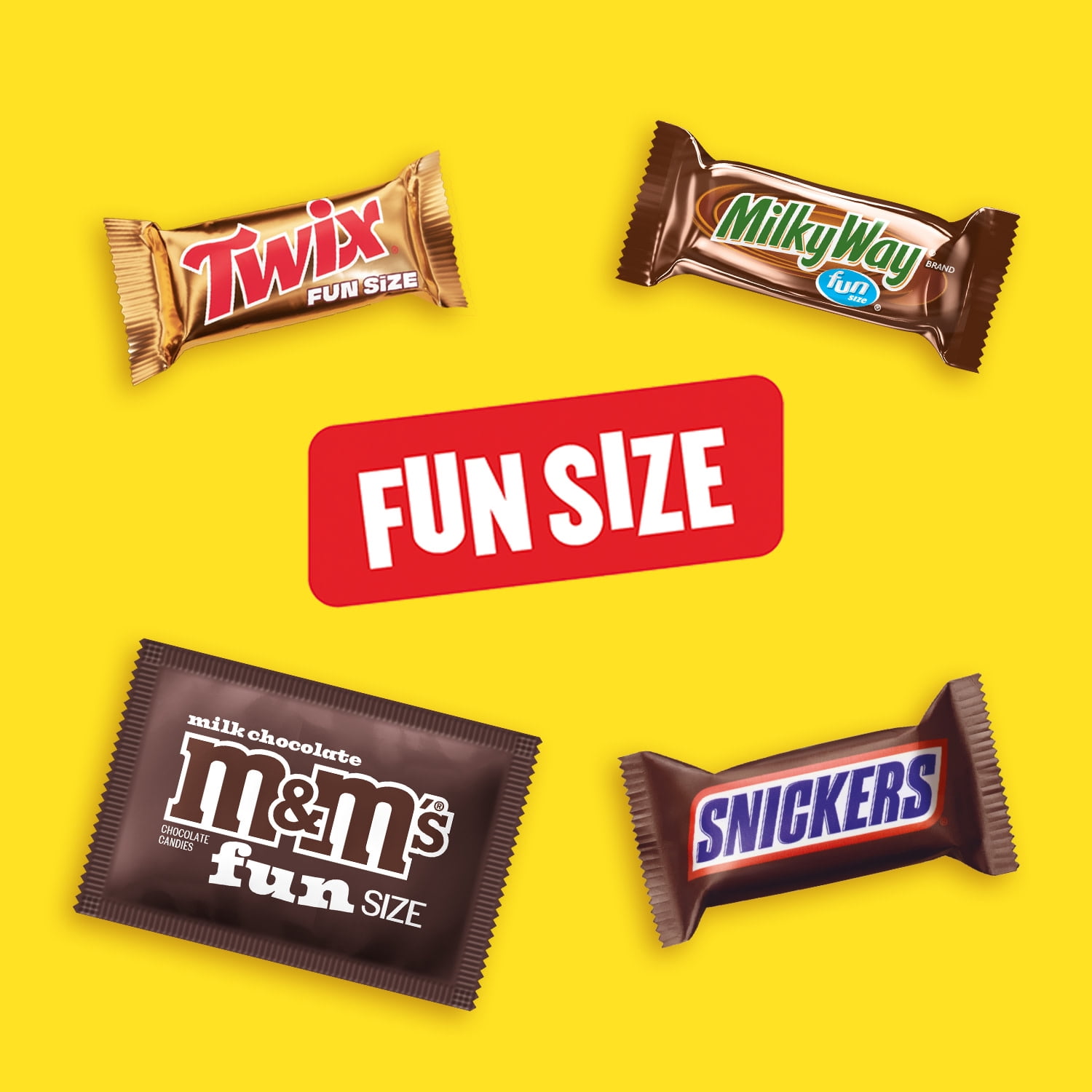 Snickers, M&M's & More Milk Chocolate Variety Bag, Party Size - 18.96 Bulk Bag