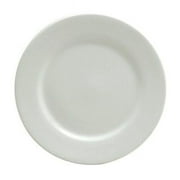10.25 in. Bright White Ware Plate