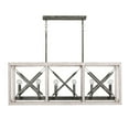 thumbnail image 2 of Capital Lighting 840401 Remi 12 Light 46" Wide Linear Chandelier - Brushed White Wash /, 2 of 7