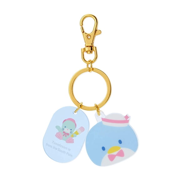 TuxedoSam Besties Keychain Sanrio Acrylic Key Ring
