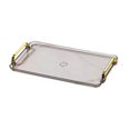 thumbnail image 3 of veasfak Serving Tray Rectangular Bathroom Organizer for Restaurant Hotel Living Room L, 3 of 9