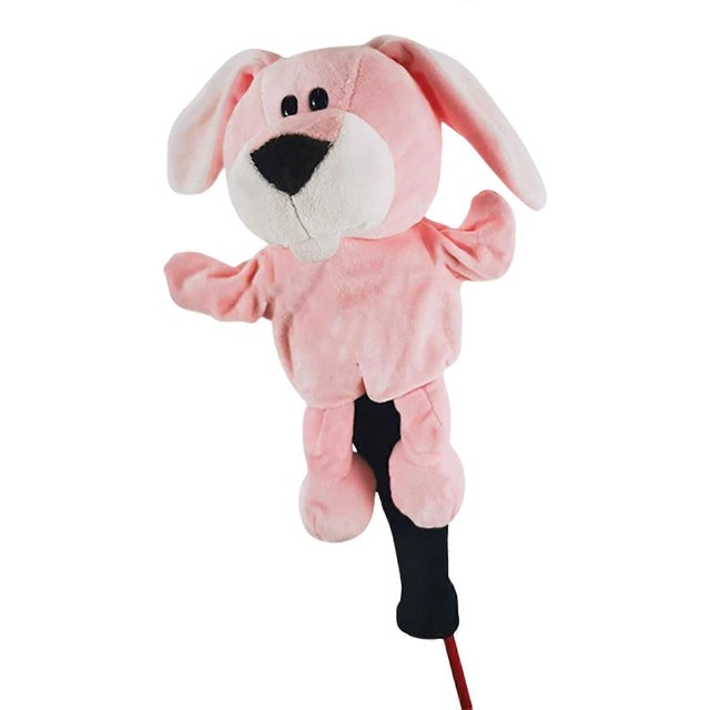 Durable plush golf club covers made of wood, unique animalthemed golf club headcovers, headcovers for wooden golf clubs