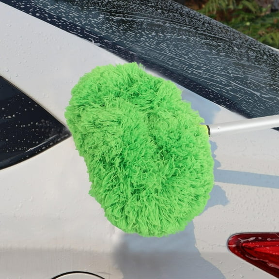 PENIKOKO Penikoko Green Cobweb Duster with Long Reach Extension Pole for Home 1Pack