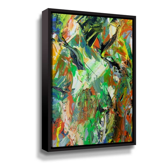 Artwall Harvest Winds, Gallery Wrapped Floater-framed Canvas by Allan Friedlander