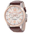 thumbnail image 1 of Invicta 13010 Men's I-Force Silver Dial Brown Leather Strap Two Tone Steel Watch, 1 of 2