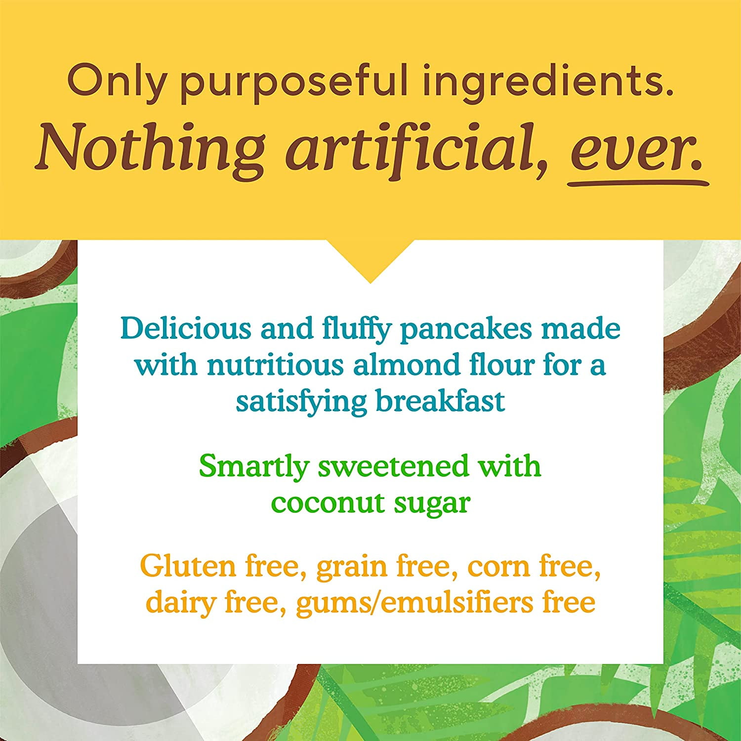 Almond Flour Pancake & Waffle Mix, Original - Gluten Free, Plant Based, Paleo Friendly, Breakfast 10.7 Ounce (Pack of 3)