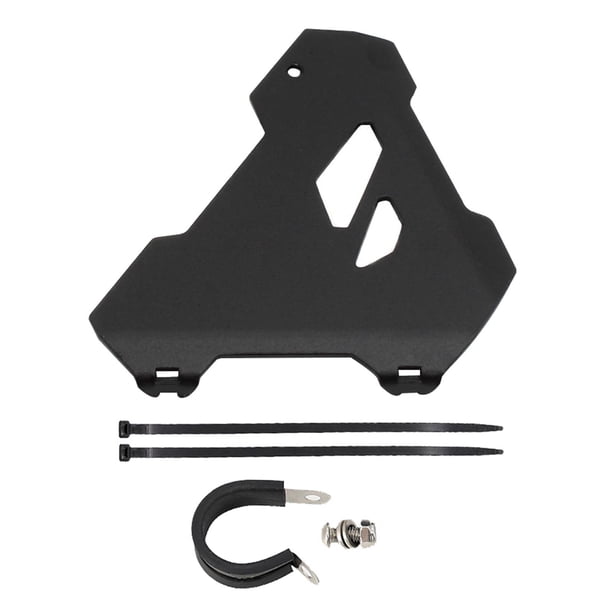 Tapa de aleta del interruptor del caballete lateral de aluminio para arranque para R1250GS, Adventure, Negro