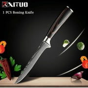 Premium Japanese Chef Knife Set: Laser Damascus Precision and Versatility, Ultimate Kitchen Knife Collection 1-10 Pcs Set with Santoku, Cleaver, and More Chopping Sharp