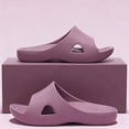 thumbnail image 4 of longantii Womens Orthopedic Sandals Non Slip Slip on Arch Support Flat Wedge Sandals Breathable Walking Shoes 2026 Comfortable Orthopedic Shoes Purple, 4 of 5