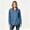 Blue, variant on Women’s Oversized Denim Shirt Jacket,Casual Button Down Denim Top,Sizes S-2XL