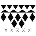 thumbnail image 4 of Wall Sticker,DIY Acrylic Rhombic Mirror Self Adhesive Mirror Sticker Mirror Wall Sticker Unmatched Quality, 4 of 14