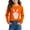 Orange, variant on LIaqionyy Kids Happy Easter Shirt Cute Bunny Rabbit Print Graphic T-Shirt Long Sleeve Casual Loose Festival Tops