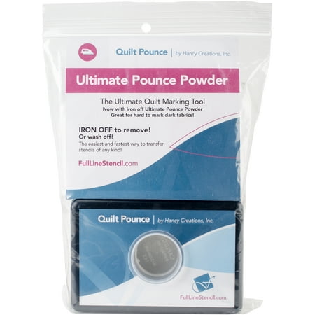 UPC: 0099238303106 | Hancy Ultimate Quilt Pounce Pad W/Chalk Powder-2oz White