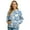 Pola Bear Blue, variant on Xixirimido Womens Bomber Jacket Cropped Zip Up Varsity Jacket Loose Fit Casual Coat Lightweight Fall Winter Outerwear With Pockets, Dragon Rose Black, Small