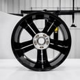 thumbnail image 4 of 17 inch Black Machined Alloy Wheel Rim 5x114.3 for Scion tC JEPJ, 4 of 8