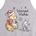 thumbnail image 2 of Disney Winnie The Pooh - Pooh & Piglet Warmest Wishes Christmas - Men's Jersey Tank Top, 2 of 4