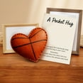 thumbnail image 6 of WMGHA Pocket Hug Gift Bulk Hug Cards with Heart Shape Baseball Softball Basketball Keepsake Exchange Relationship Cards for Athletes and Sports Lovers, Ideal as Inspirational Gift and Decor, 6 of 9