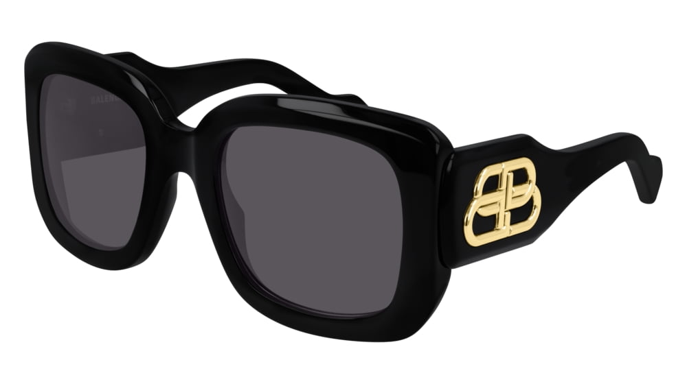 Balenciaga - Balenciaga EXTREME BB0069S Sunglasses 001 Black - Walmart ...
