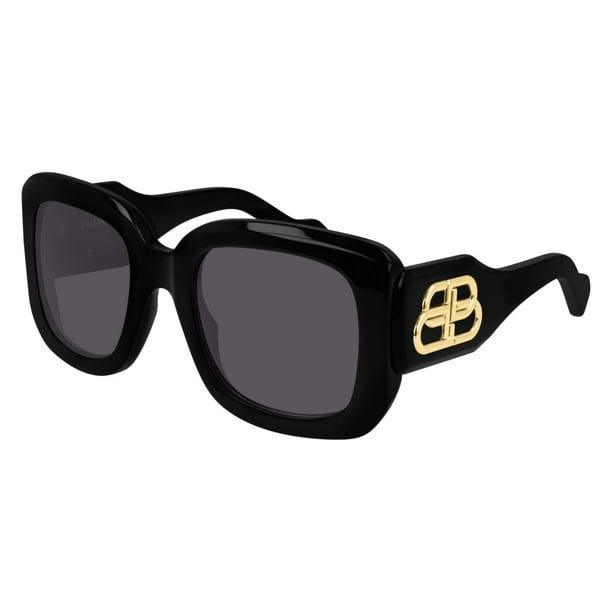 Balenciaga - Balenciaga EXTREME BB0069S Sunglasses 001 Black - Walmart ...