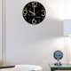 thumbnail image 3 of Reloj de pared perfecl luminoso de mármol de imitación 30cm silencioso decoración para hogar gris, 3 of 8