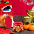 thumbnail image 5 of Tongina Lucky Cat Figurine Animal Sculpture Cute Cat Statue Kitten Statue for Spring Festival Shelf Centerpiece Bookshelf Living, 5 of 7