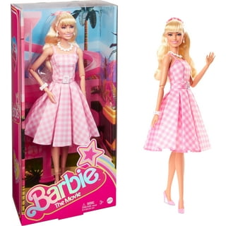 Barbie Signature Looks Doll (Tall, Blonde) Fully Posable Fashion Doll  Wearing White Dress & Platform Boots, Gift for Collectors