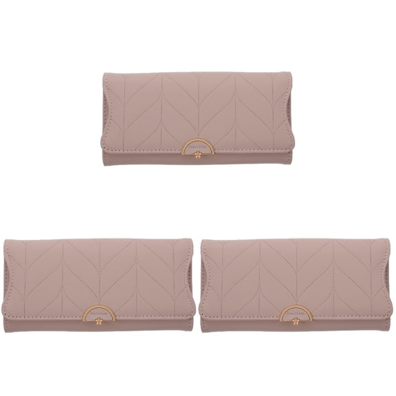 Raindrops  Set of 3 Wallet for Girl Trendy Purse Women's Handbag Miss Woman