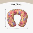 thumbnail image 5 of KLL Colorful Autumn Forest Trees Pattern Memory Foam Cervical Neck Pillow Versatile U-Shaped Pillows for Home/Office/Camping/Travelling/Soft Washable Cover, 5 of 8