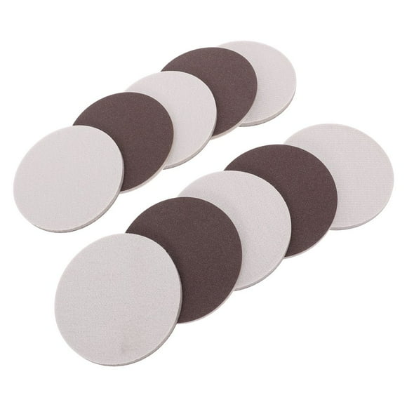 LEEYNEER 10pcs Adhesive Sandpaper With Flocking Sponge For Wet And Dry Sanding Extra Fine Grit For Car Paint And Metal Polishing