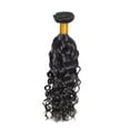thumbnail image 2 of Hair Water Human Hair Bundles Natural Black Color Brazilian Unprocessed Virgin Hair 1 Bundle Wet And Wavy Bundles Human Hair Extensions, Pullover Toupee, 2 of 9