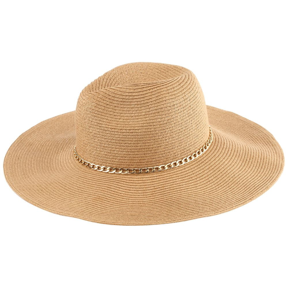 Sun Styles Foldable Crushable J Ladies Sun Hat Light Brown Walmart