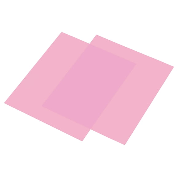 Gel Light Filter Pink Transparent Correction Lighting Gel Filter 16x20 inch Plastic Sheets Pack of 2