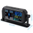 thumbnail image 4 of Tire Pressure Monitoring System Pressure Monitor with LCD Screen/4 Sensors/Multiple Alarm Modes IPX7 Waterproof Real-Time Tire Pressure Sensor for RV Trailer, 4 of 11