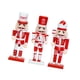 thumbnail image 4 of 3 figuras de cascanueces navideñas, adornos festivos, estatuas de madera para decoración navideña, regalos de fiesta, dormitorio navideño, 4 of 9