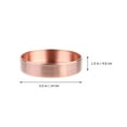 thumbnail image 2 of Topbathy Retro Style Decorative Tray Pure Copper 1Set, 2 of 8