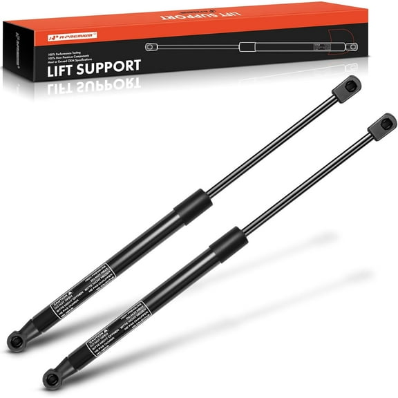 A-Premium Rear Hatch Lift Supports Shock Struts Compatible with Select Mitsubishi Model - Lancer 2009 2010 2011 2012 2013 Hatchback - Replace# 5802A131, 5802A132 (2PC Set)