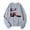 Light Gray-A, variant on LIIPEE Halloween Graphic Sweatshirts For Men Long Sleeve Crew Neck Pullover Male Fall Winter Comfortable Versatile Sweatshirt,L