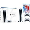 Sony PS5 PlayStation 5 Disc Version Bundle + Extra DualSense Wireless Controller + NBA 2K22 Game Included!