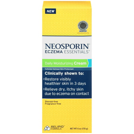 Neosporin Eczéma Daily Essentials Crème hydratante, 6 Oz