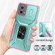 thumbnail image 3 of Funda para GANGXUN Motorola Moto G 2023 4G - Soporte metálico, Función magnética, Verde, 3 of 5